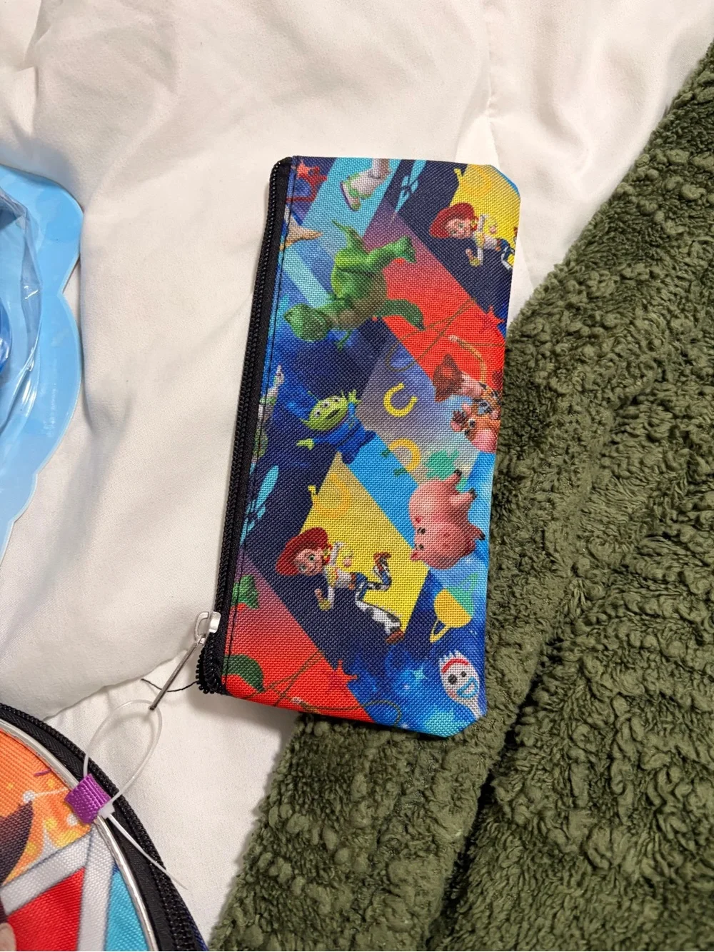 Disney Toy Story Kids Backpack Set in Blue & Purple